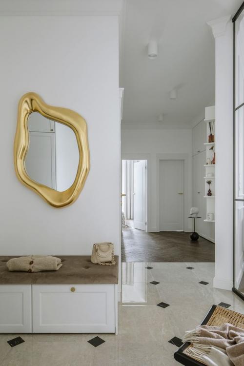 Парижская элегантность в сердце Варшавы: квартира с утончённым настроением. 07