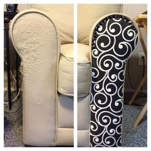 Часто бывает, что любимый питомец портит мебель. 01