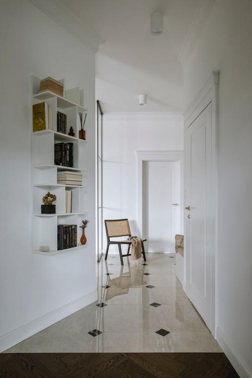 Парижская элегантность в сердце Варшавы: квартира с утончённым настроением. 05