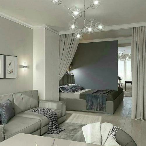 Идеи зонирования однушки. 01