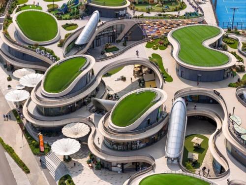 Go Park Sai: футуристичный спорткомплекс от Zaha Hadid Architects в Гонконге. 01