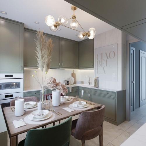 Дизайн - проект кухни, 10 кв. 04