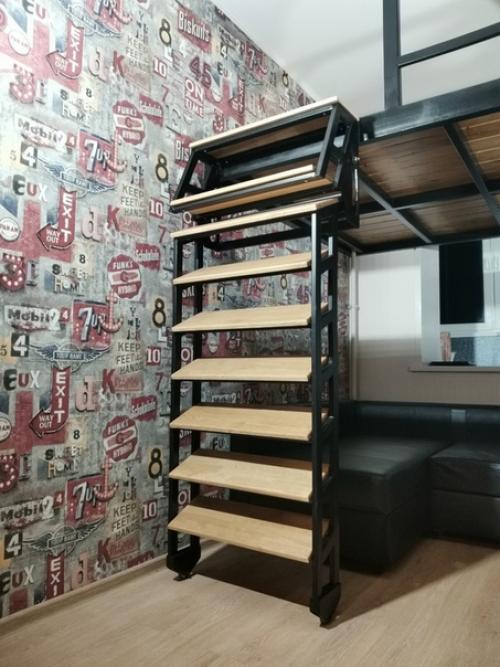 Вот такую кровать смастерили. 07