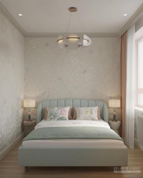 Элегантный и приглушенный дизайн квартиры площадью 50 квадратных метров, вдохновленный скандинавским стилем. 01