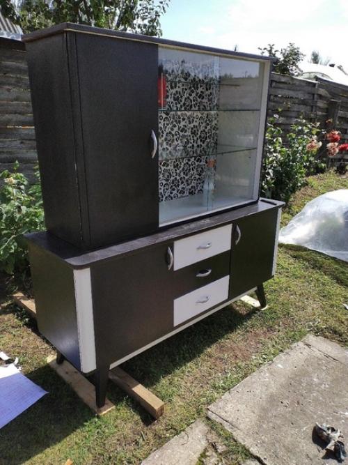 Интересная реставрация старой мебели. 03