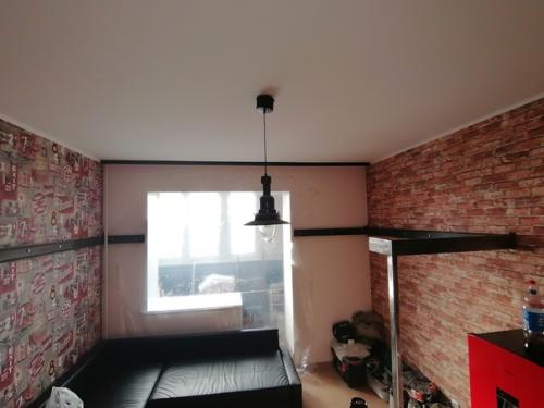 Вот такую кровать смастерили.