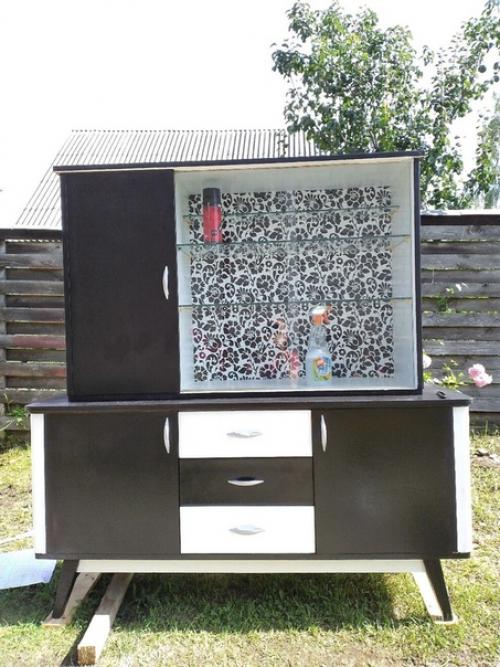 Интересная реставрация старой мебели. 02