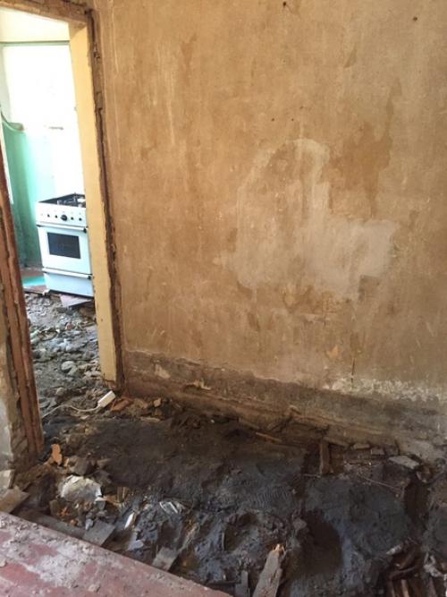 Капитальный ремонт угловой хрущевки на первом этаже. 03