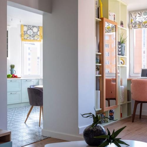 До и после ремонта в новостройке. 06