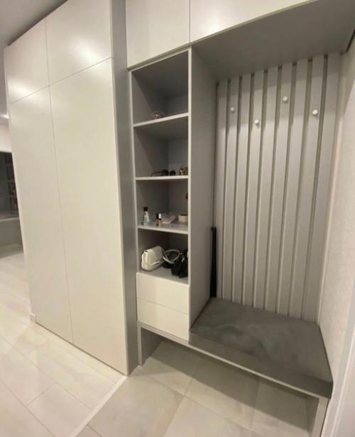 Ремонт в новостройке.  Спокойные цвета без ярких пятен. 08