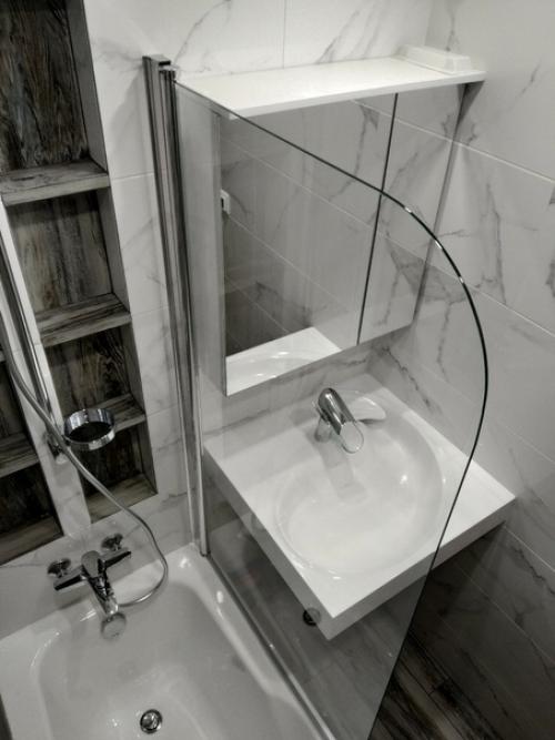 Как из маленького санузла в панельке выжать мaксимyм. 07