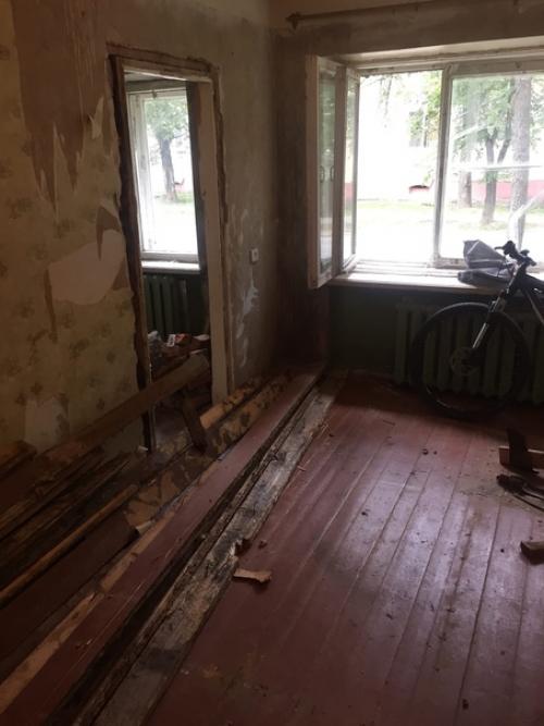 Капитальный ремонт угловой хрущевки на первом этаже. 04