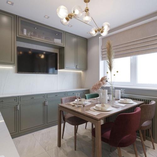 Дизайн - проект кухни, 10 кв. 02