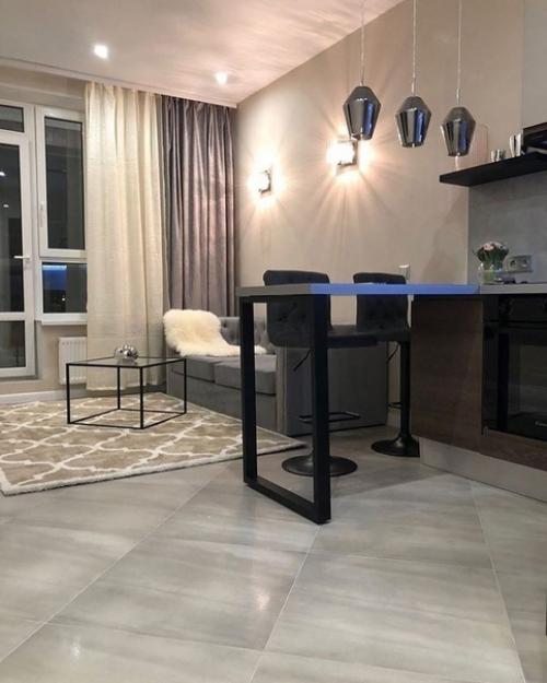 Стильная и уютная квартира для девушки. 02