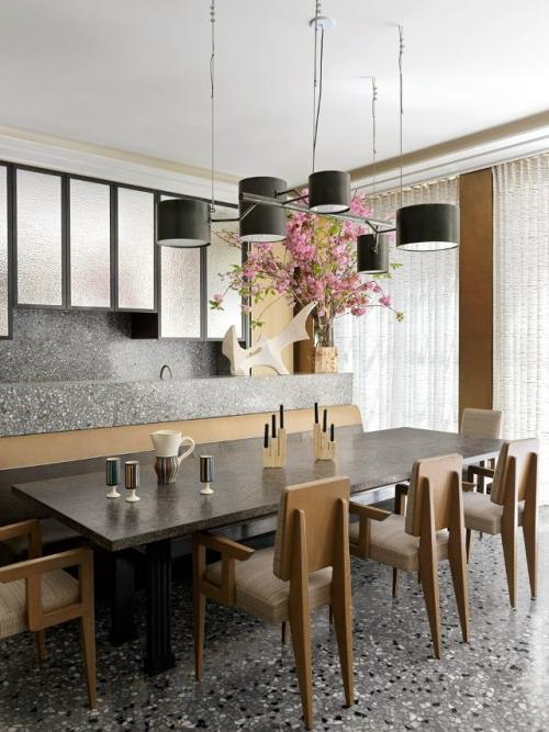 Таунхаус в верхнем ист - сайде в Нью-йорке получил обновлённый интерьер в исполнении Жана - Луи деньо. 02