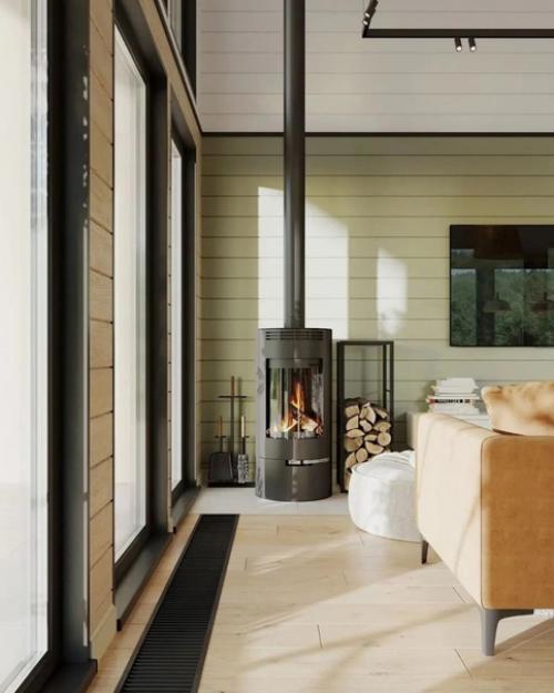 Идеальный интерьер загородного дома.