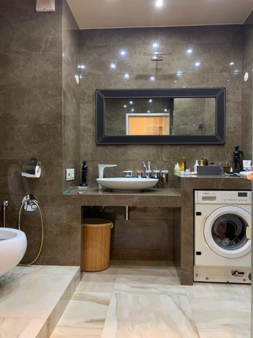 В продолжении моей кухни (был пост дня четыре назад) показываю вам свою ванную комнату. 06