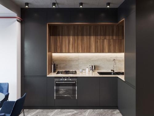 Cтильный дизайн в квартире холостяка. 08