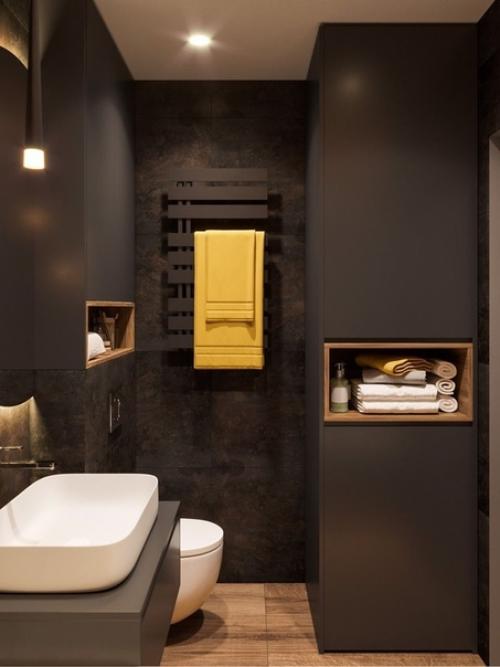 Cтильный дизайн в квартире холостяка. 01