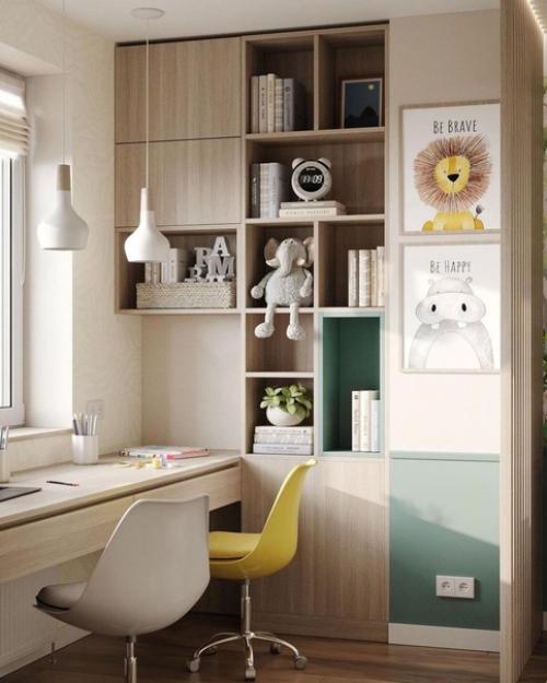 Какая же уютная детская комната.