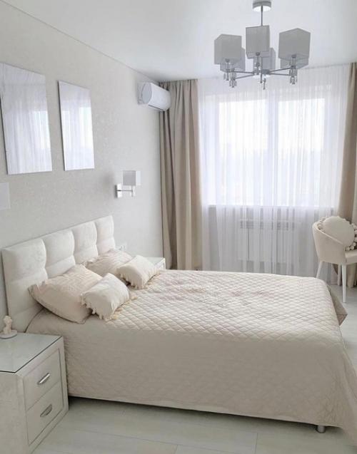 Белоснежный интерьер для тех, кому ещё не надоел белый цвет. 08