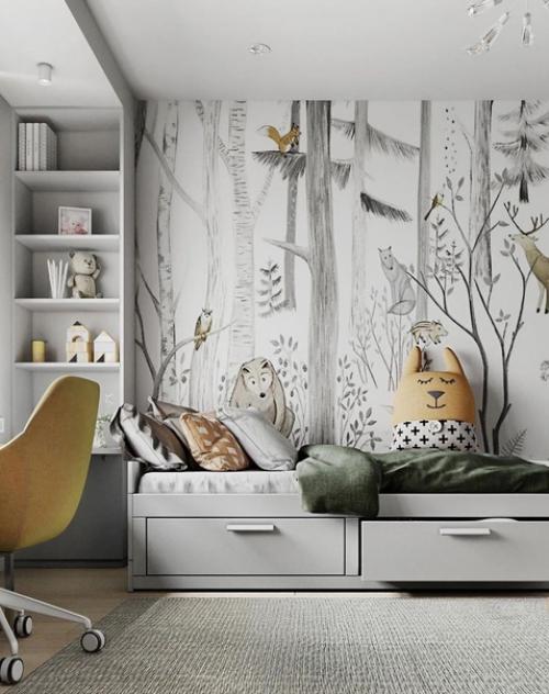 Проект детской комнаты от студии Interiors_dd.