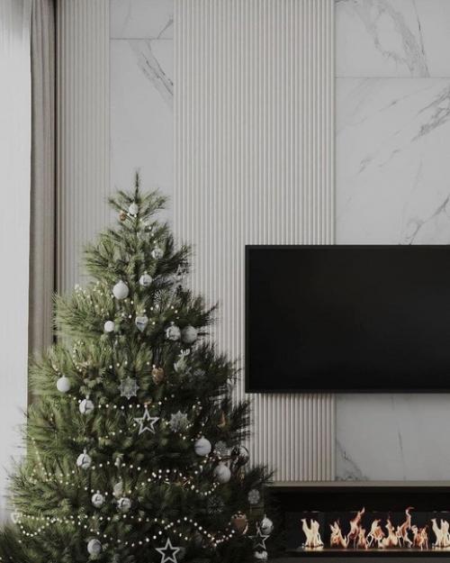 Кухня - гостиная.  Приятная, спокойная цветовая гамма. 02