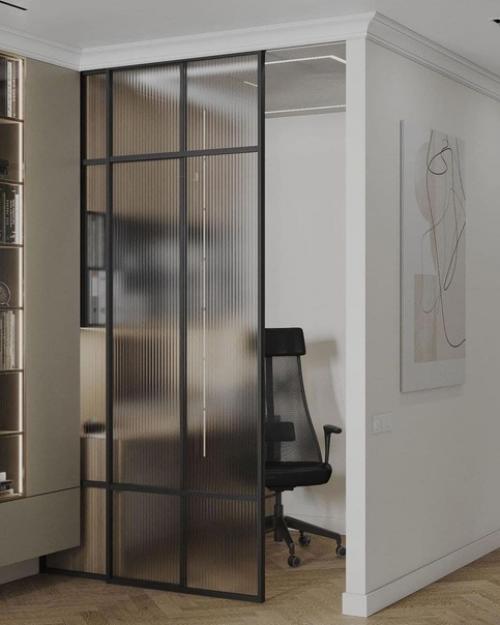 Кухня - гостиная.  Приятная, спокойная цветовая гамма. 05