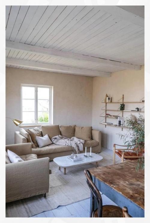 Интересный интерьер загородный домик. 02