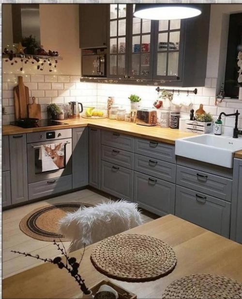 При грамотном сочетании серого с другими цветами. 01