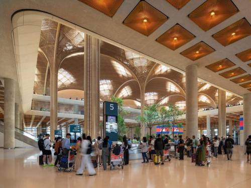 Аэропорт с Воздушной крышей в Камбодже от Foster + Partners. 04