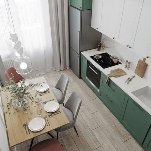 Идея для тех, кто не любит монохромные интерьеры. 01