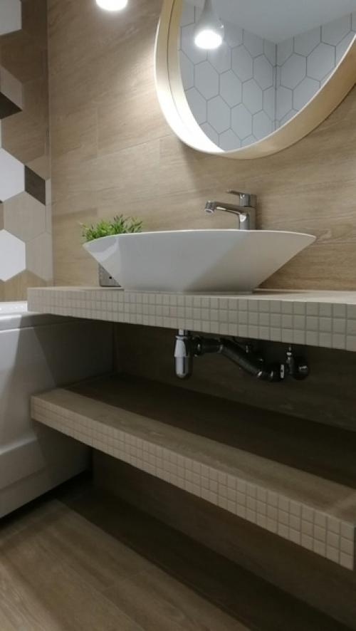 Ремонт санузла двухлетней давности. 05