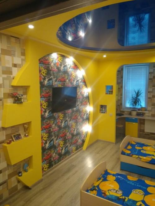 Сделали с женой ремонт в детской. 01