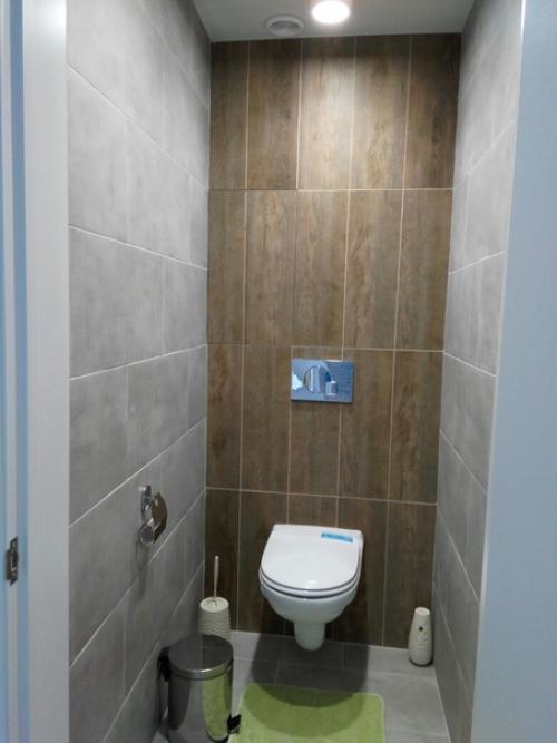 Когда покупали квартиру, я уже мечтала о том, какой интерьер будет в ванной. 06