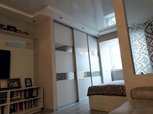 Зонирование в однокомнатной квартире. 02