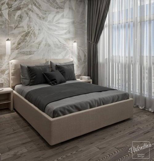 Спальня моей мечты тут тебе и гардеробная, и окна в пол. 01