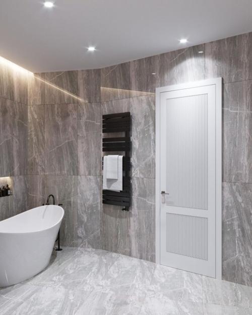 Просторный совмещённый санузел. 01