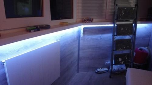 Вот такое место для релакса сделали на лоджии. 05