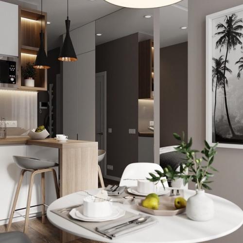 Какая маленькая площадь, но как удачно всё продумано! 04