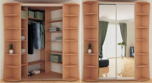 Cхeмы yглoвых шкафов, гapдepoбной. 04