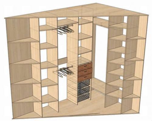 Cхeмы yглoвых шкафов, гapдepoбной. 03