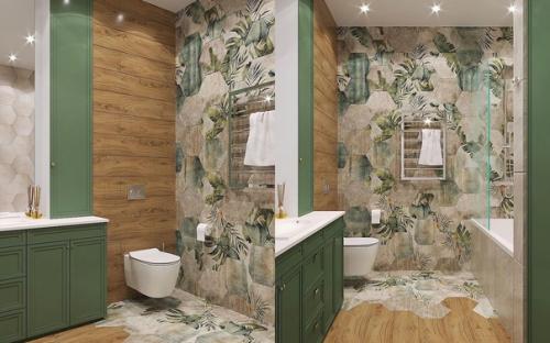 Как удачно оборудовали шкаф для хранения в санузле. 01