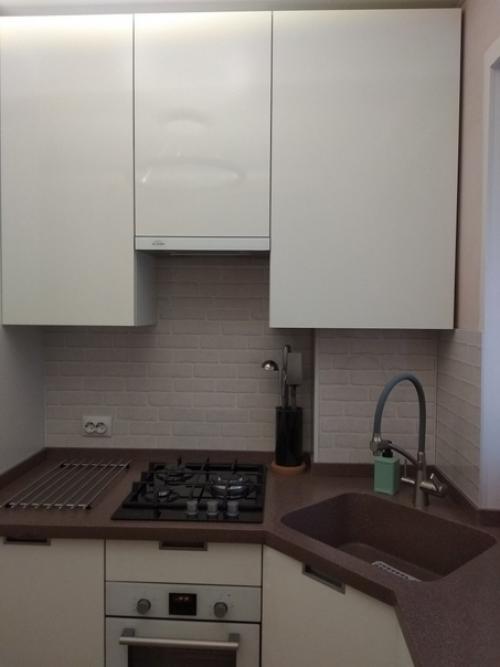 Перепланировка в небольшой кухне. 03