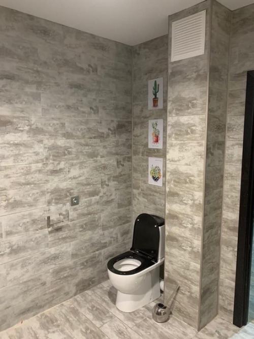 Вот и наш санузел, ремонт окончен.