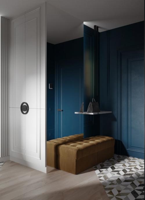 Довольно таки просторная квартира студия площадью 48 кв. 08