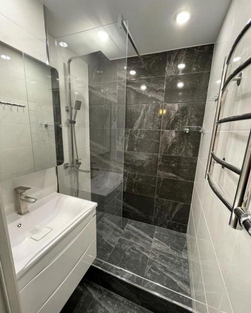 Ремонт в санузлах.