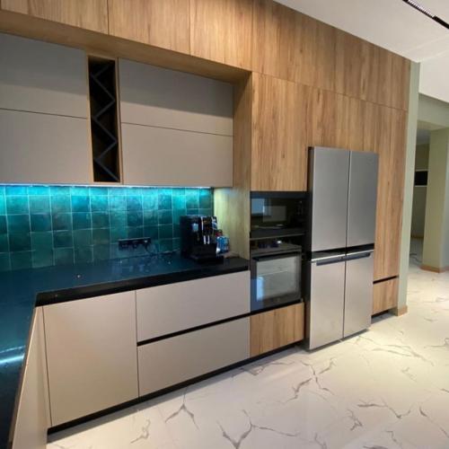 Шикарная кухня в частном доме от нашего подписчика. 01