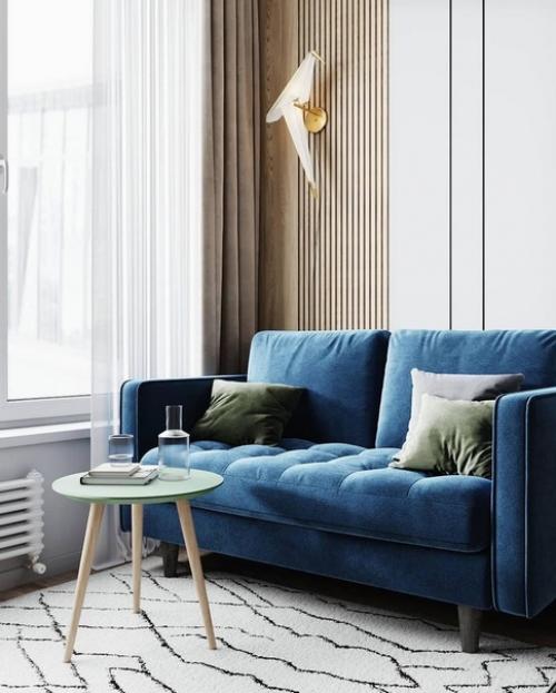 Как органично вместили в одном помещении и кухню и гостиную. 04