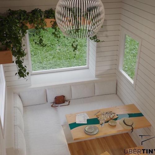 Маленький компактный домик, в котором есть всё для комфортного проживания. 03